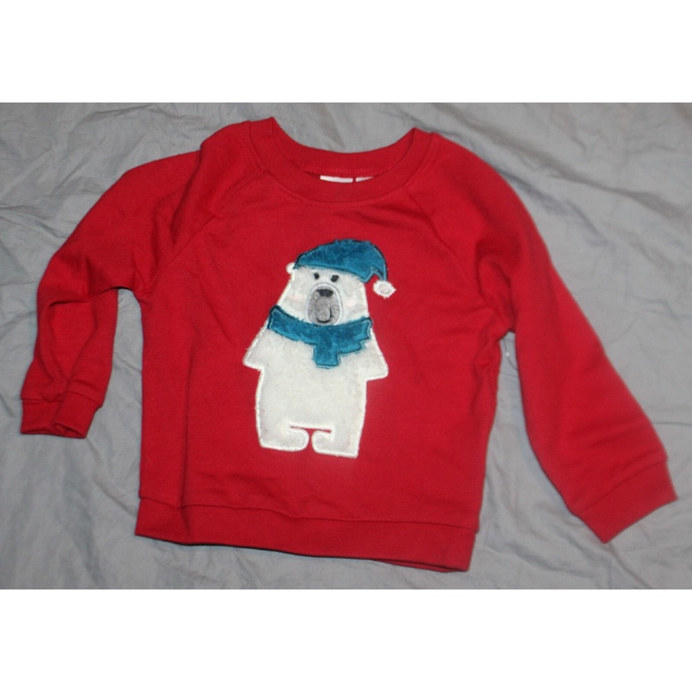 Boys 18 Month Peanut & Ollie  Polar bear shirt